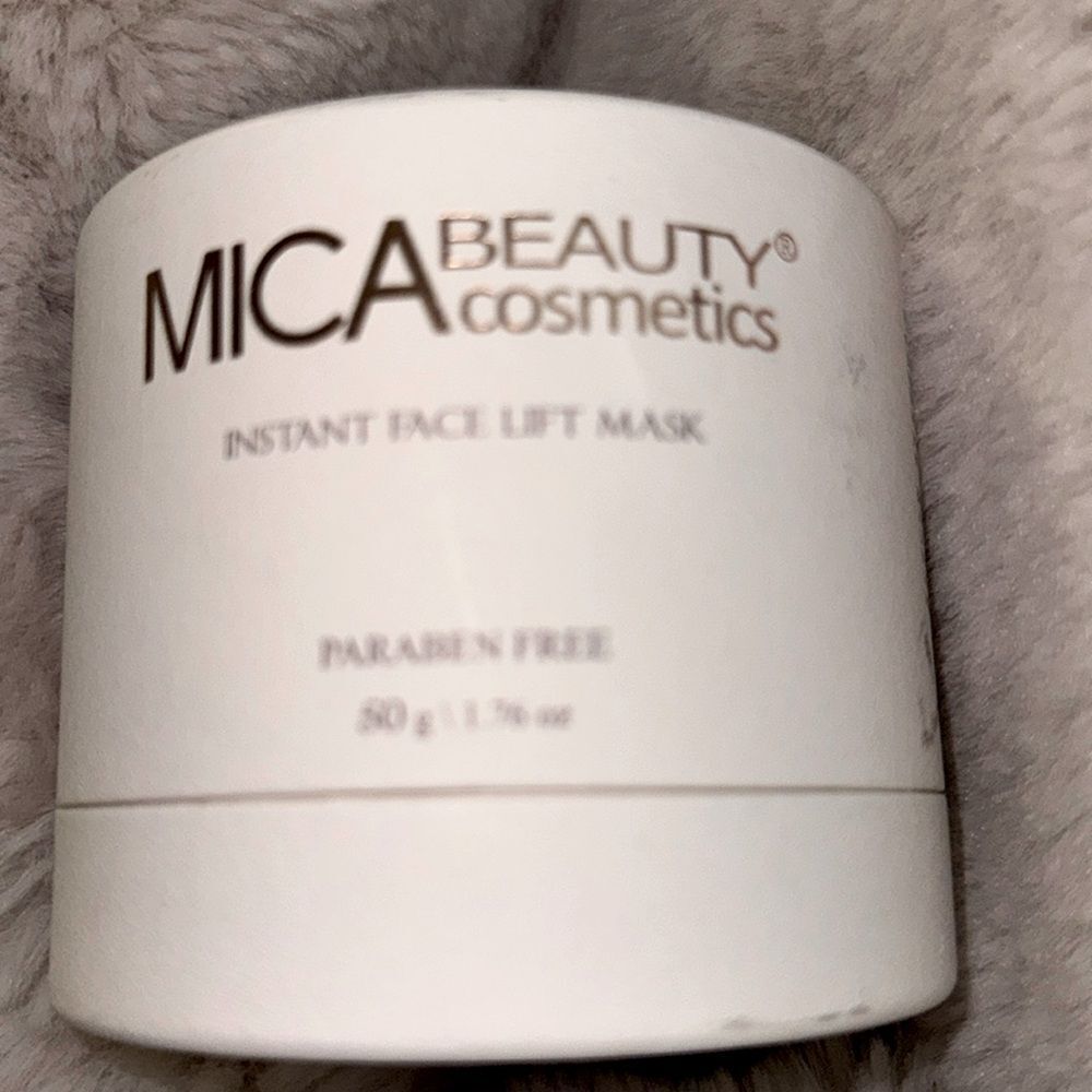 NIB 75.00 MICA INSTANT FACE LIFT MASK